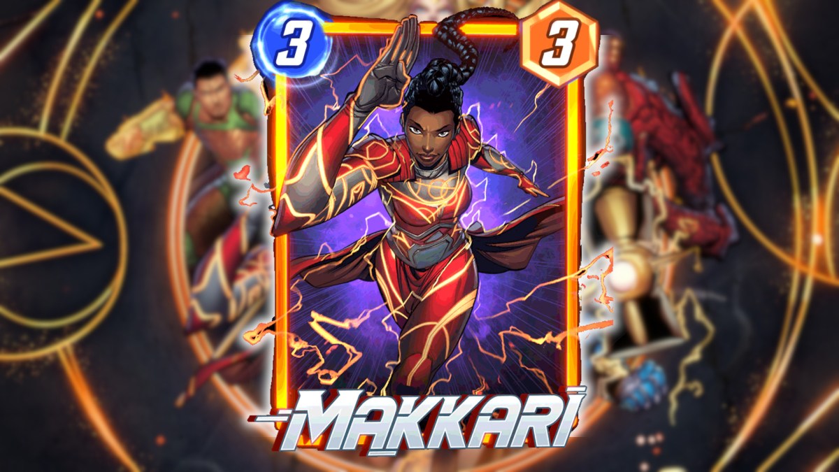 makkari card art from marvel snap